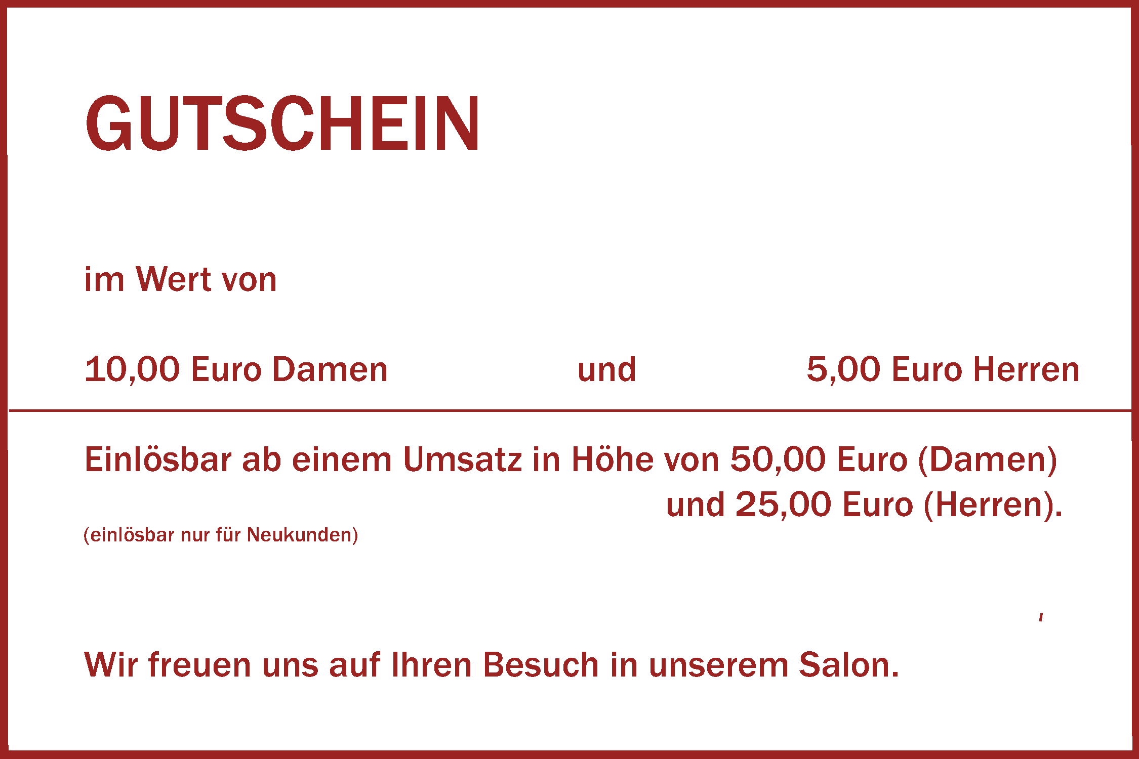 Gutschein